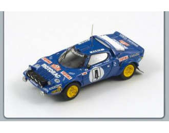 LANCIA Stratos 4 Winner Monte-Carlo Rally 1979 Darniche - Mahe, blue