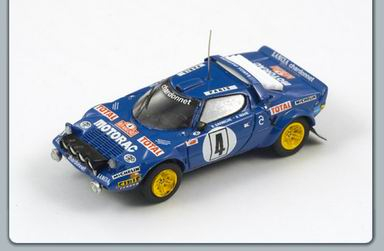 LANCIA Stratos 4 Winner Monte-Carlo Rally 1979 Darniche - Mahe, blue