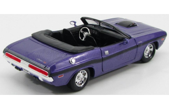 DODGE Challenger R/t 426 Hemi Convertible (1970), Purple Met Black