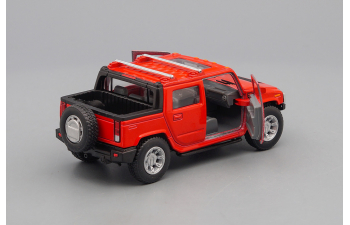 HUMMER H2 SUT Pick-up (2005), red