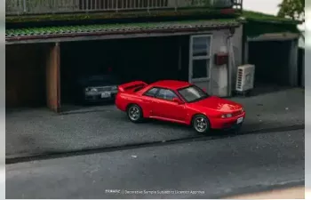 NISSAN Skyline GT-R (R32), red