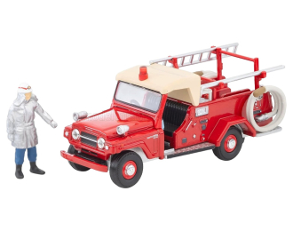 NISSAN Patrol Fire Engine (1968), Red