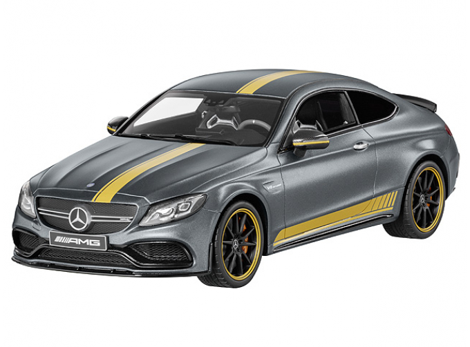 MERCEDES-BENZ C 63 S Edition 1 C205 designo, grey selenit / yellow