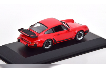 PORSCHE 911 (930) Turbo (1977), red