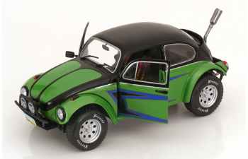 VOLKSWAGEN Beetle Baja (1976), green metallic black blue