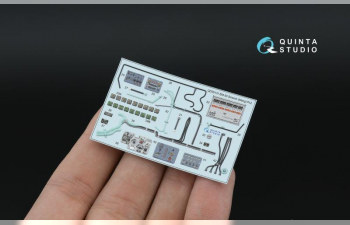 3D Декаль интерьера кабины БМ-30 Смерч (Meng)