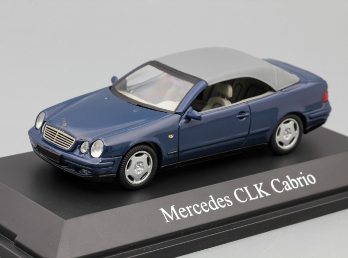 MERCEDES-BENZ CLK Cabrio Softtop, blue