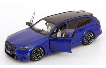 BMW M5 G99 Touring (2025), blue metallic