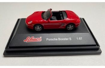 PORSCHE Boxster S, red