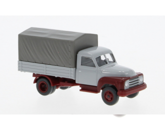 HANOMAG L28 (1950), grey / dark red