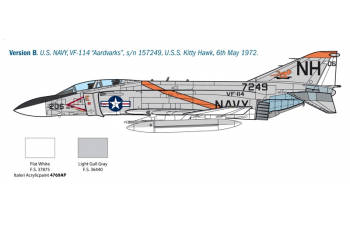 Сборная модель Американский тактический истребитель McDonnell Douglas F-4J Phantom II