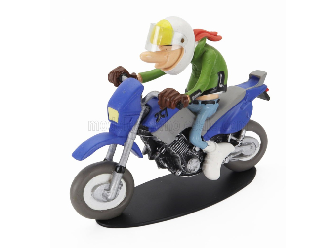 YAMAHA 600 Xte Supermotard Paul Posichon - Motorcycle, Blue Grey