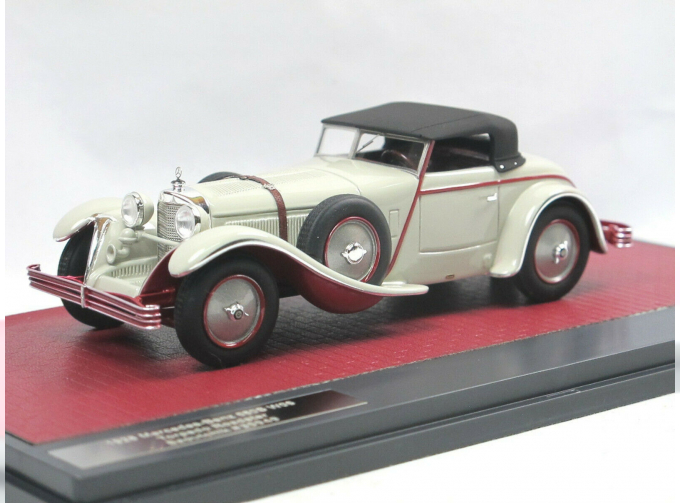 Mercedes-Benz 680S (W06) Torpedo Roadster Saoutchik #35949 - 1928 closed (grey)