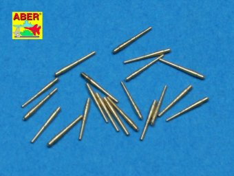 Set of 20 pcs 102 mm universal barrels for Royal Navy ships