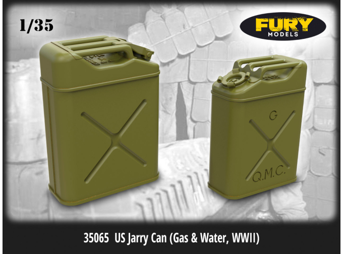 Американские канистры / US Jarry Can (Gas & Water, WWII) (8шт)