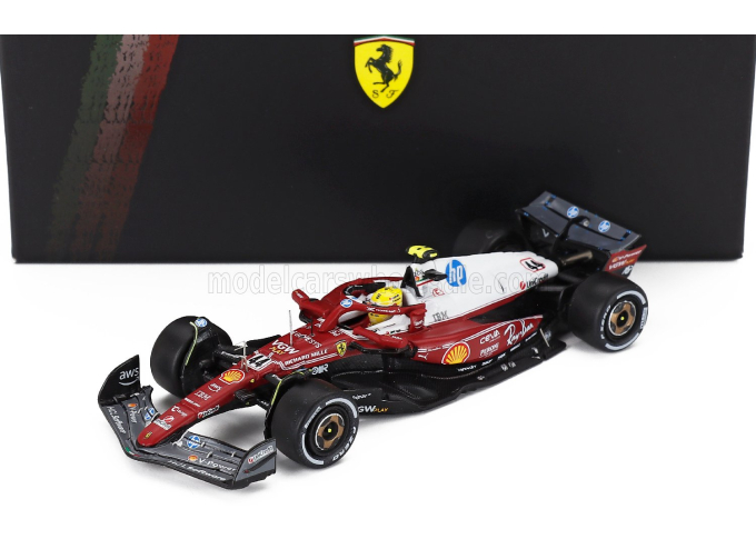 FERRARI F1 Sf-25 Team Scuderia Ferrari Hp №44 Monza Italy Gp (2025) Lewis Hamilton - Niki Lauda 50th Anniversary World Champion, Red White