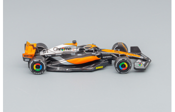 McLAREN F1 Mcl60 Team Mclaren N81 Season (2023) Oscar Piastri, Orange Black Blue