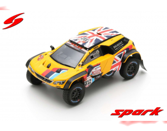 Peugeot 3008 DKR Maxi #312 PH-Sport Dakar Rally 2019 H. Hunt - W. Rosegaar