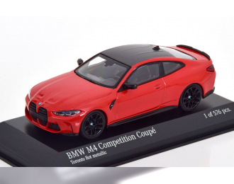 BMW M4 Competition Coupe (2020), lightred-metallic