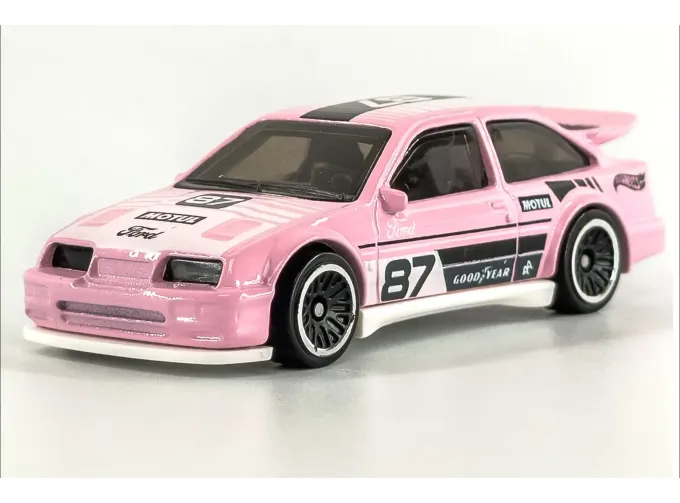 FORD Sierra Cosworth (1987), pink / white