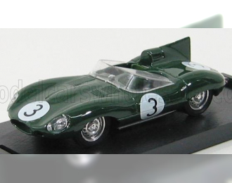 JAGUAR D Type Le Mans N 3 1956 Jack Fairman, Green