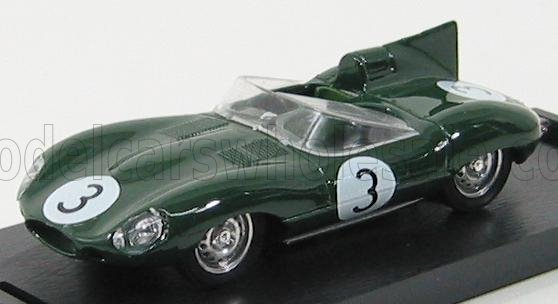 JAGUAR D Type Le Mans N 3 1956 Jack Fairman, Green