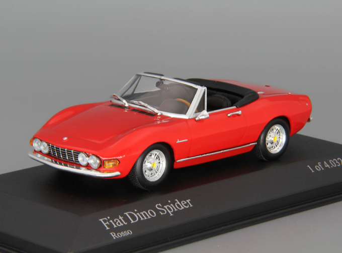 FIAT Dino Spider (1972), red