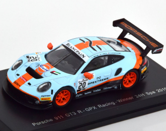 PORSCHE 911 (991) GT3 R Winner GPX 24h Spa, Lietz/Christensen/Estre (2019), Gulf