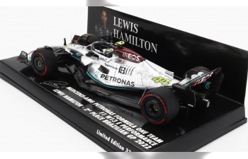 MERCEDES-BENZ GP F1 W13e Team Mercedes-amg Petronas F1 N44 2nd Brazilian Gp (2022) Lewis Hamilton, Silver Green