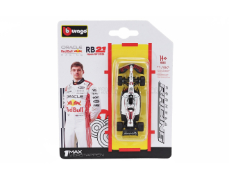 RED BULL F1 Rb21 Team Oracle Red Bull Racing N 1 Winner Japan Gp (2025) Max Verstappen, White Red