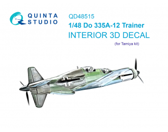 3D Декаль интерьера для Do 335A-12 Trainer (Tamiya)