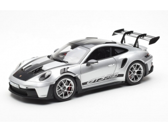 PORSCHE 911 (992) GT3 RS (2022), silver black