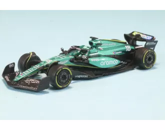 ASTON MARTIN F1 Amr24 Team Aramco Cognizant №18 Season (2024) Lance Stroll, Green Black