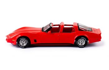 CHEVROLET Corvette America four door (1980), red