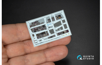 3D Декаль интерьера кабины RF-4C Phantom II (late без DMAS) (Hasegawa) (с 3D-печатными деталями)