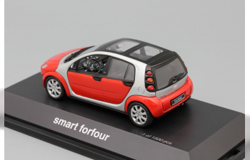 SMART Forfour, phat red / river silver