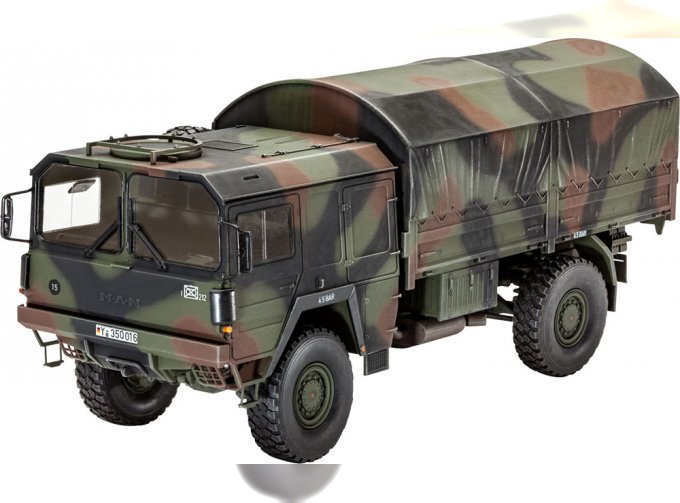 Сборная модель Высокомобильный внедорожник LKW 5t. mil gl(4*4 Truck)