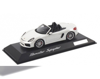 PORSCHE Boxster Spyder 2015 White