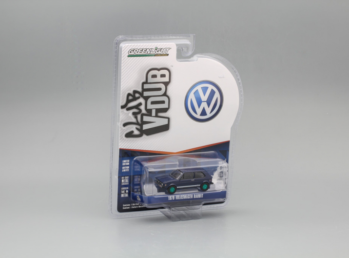 (Greenlight!) Volkswagen Rabbit 1979 Blue