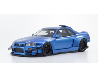NISSAN Skyline GT-R (R34) Khyzyl Saleem (2007), blue