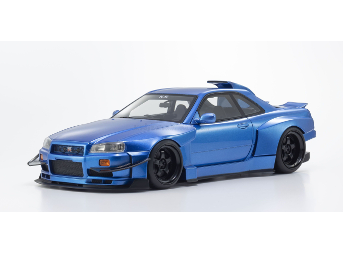 NISSAN Skyline GT-R (R34) Khyzyl Saleem (2007), blue