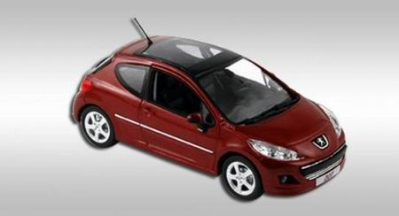 PEUGEOT 207 Erythree 2009, Red