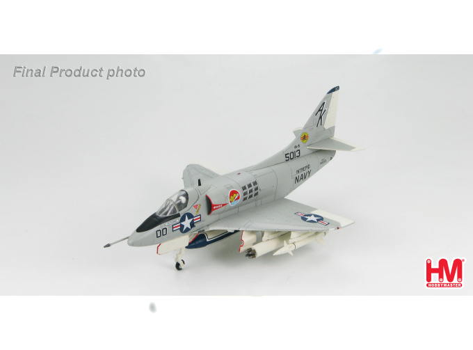 Douglas A-4B Skyhawk Diecast Model USN VA-15 Valions USS Intrepid Vietnam 1967