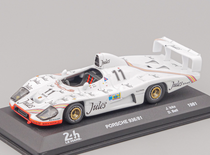 PORSCHE Type 935 936 / 81 2.3l Turbo Flat-6 Team Porsche System #11 (1981) Jacky Ickx / Derek Bell, 24h Le Mans Collection
