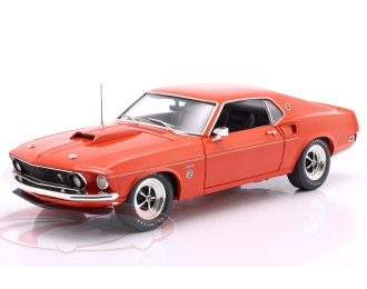FORD Mustang 600 Coupe (1969), red / orange