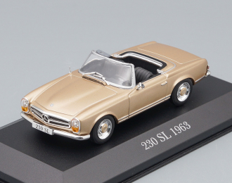 MERCEDES-BENZ 230SL Pagode W113 1963, gold