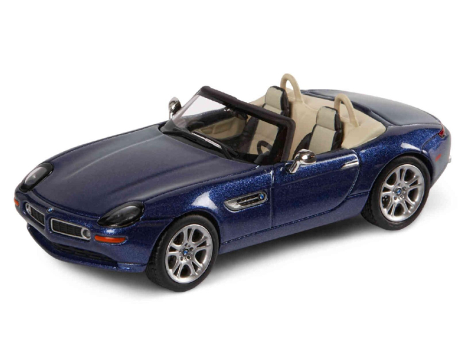 BMW Z8 Spider Cabriolet Open (2002), blue