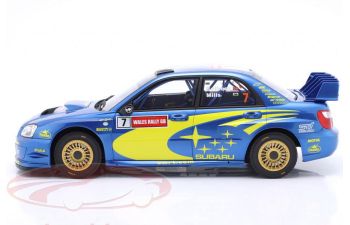 SUBARU Impreza S9 №7 Winner Rallye Wales GB Petter Solberg, Phil Mills (2003)