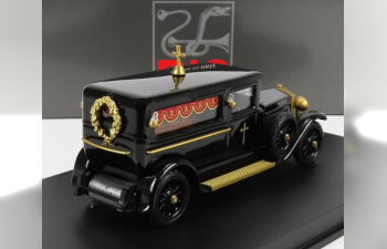 FIAT 519 Carro Funebre - Hearse - Funeral Car With Coffin (1924), black