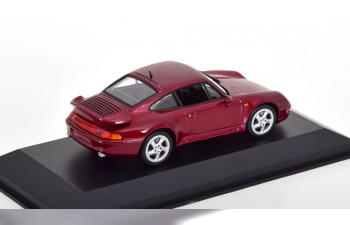 PORSCHE 911 (993) Turbo (1995), red metallic